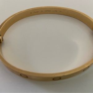 Cartier Love Bracelet Yellow Gold